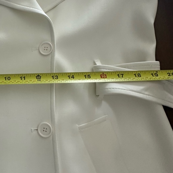 NWT Karen Millen White Trench Coat - Picture 10 of 11